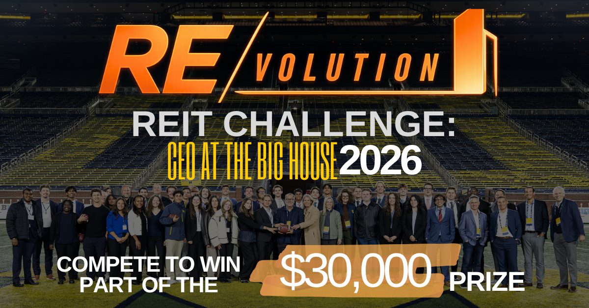 REvolution 2026 REIT Challenge at the Big House